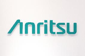 Anritsu signboard and logo